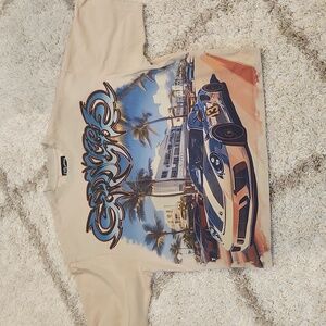 Godspeed "Car Meet Miami" Graphic Tee Size M